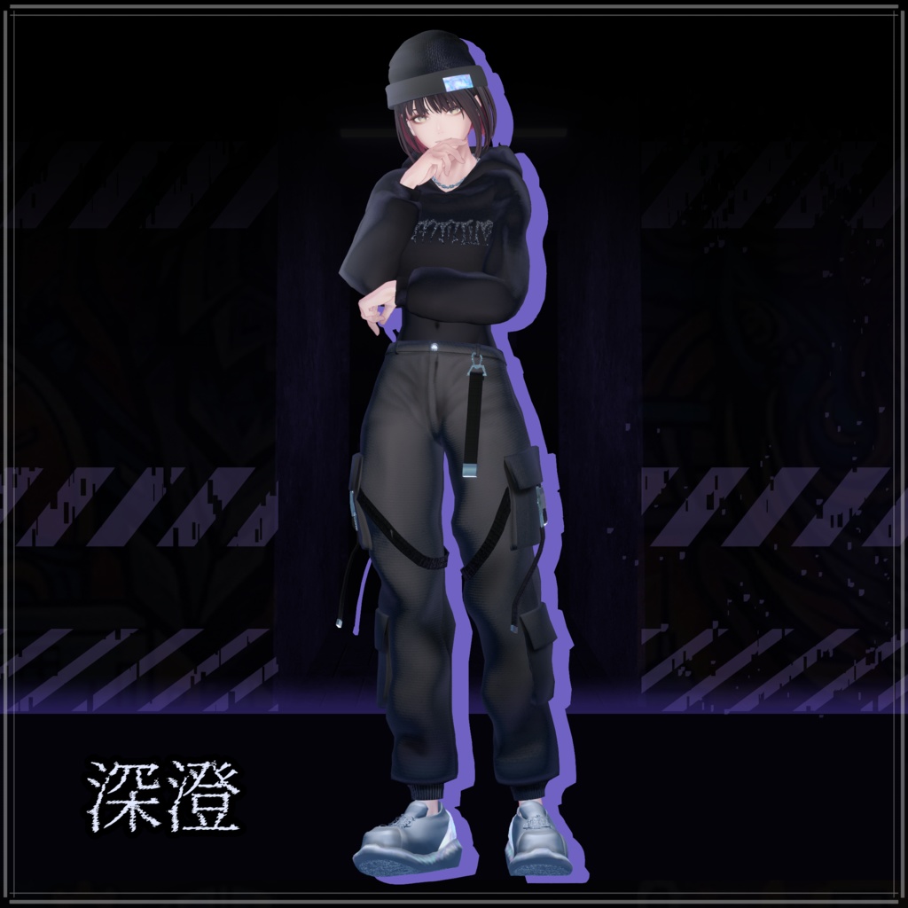 NightFall - VRChat Women's Clothing / CP37