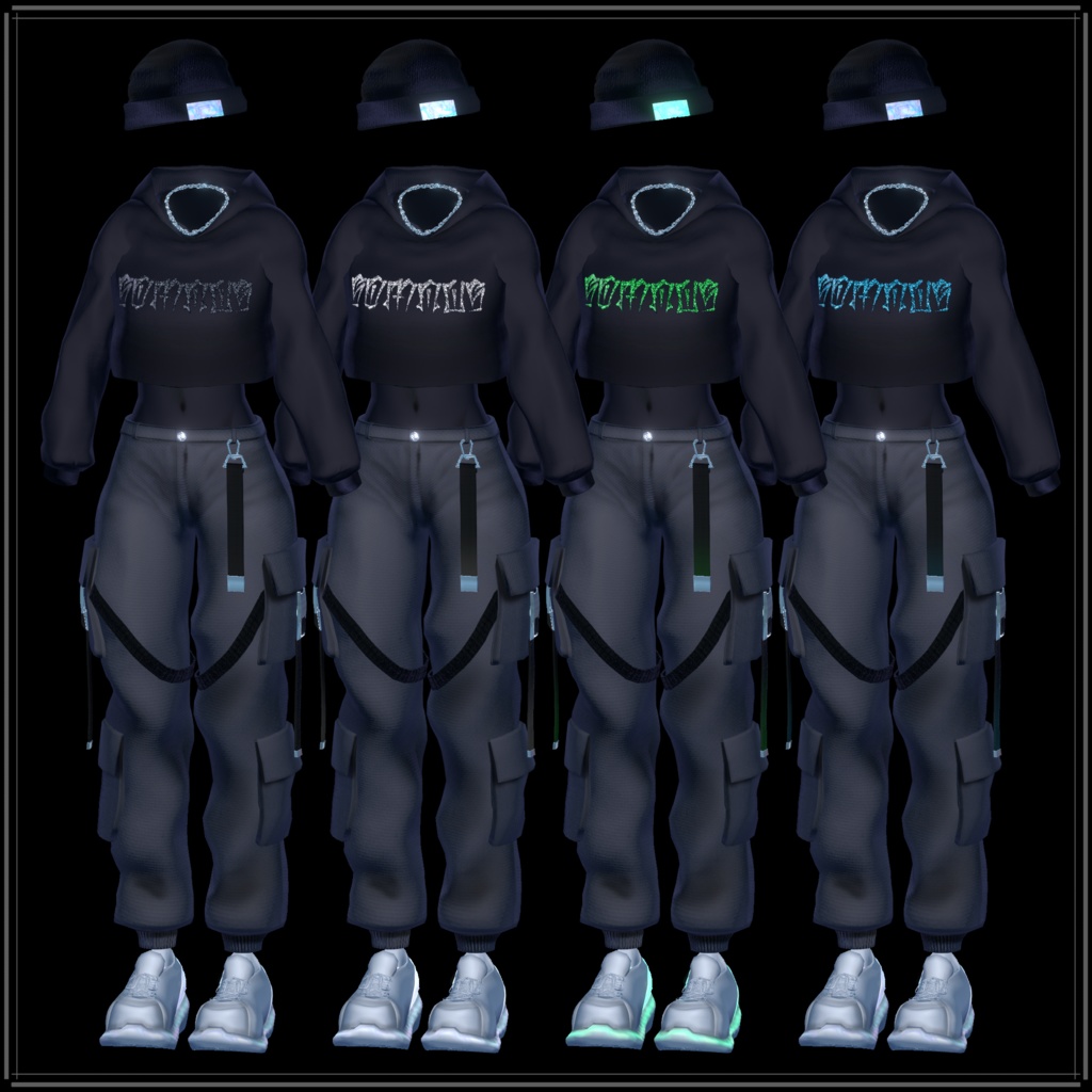 NightFall - VRChat Women's Clothing / CP37