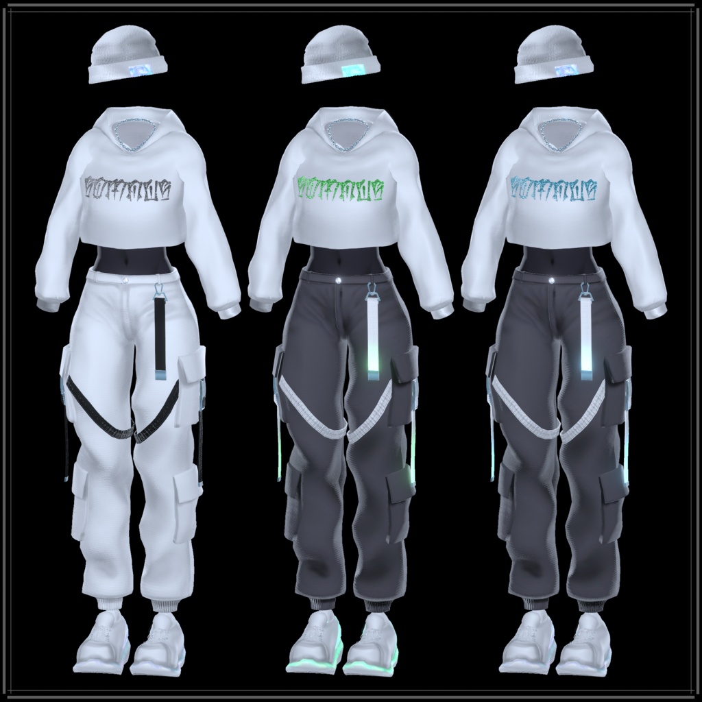 NightFall - VRChat Women's Clothing / CP37