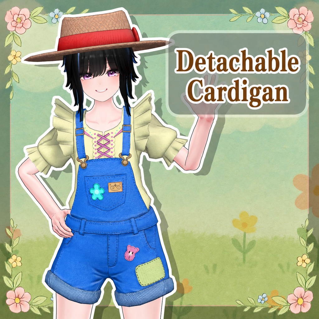 CozyLayerOveralls - VRChat Women's Clothing / C42