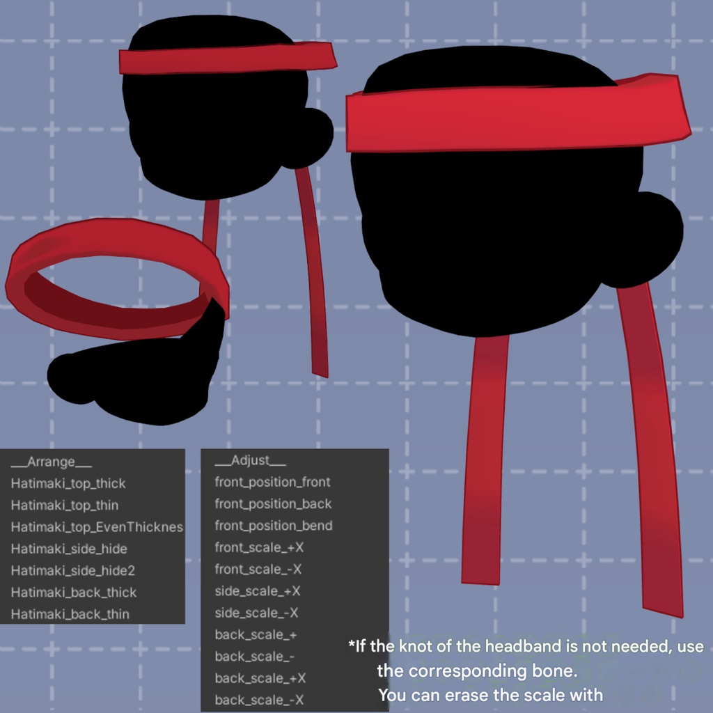 Neat Center-Part Hair & Styling Set - VRChat Hair / CP3