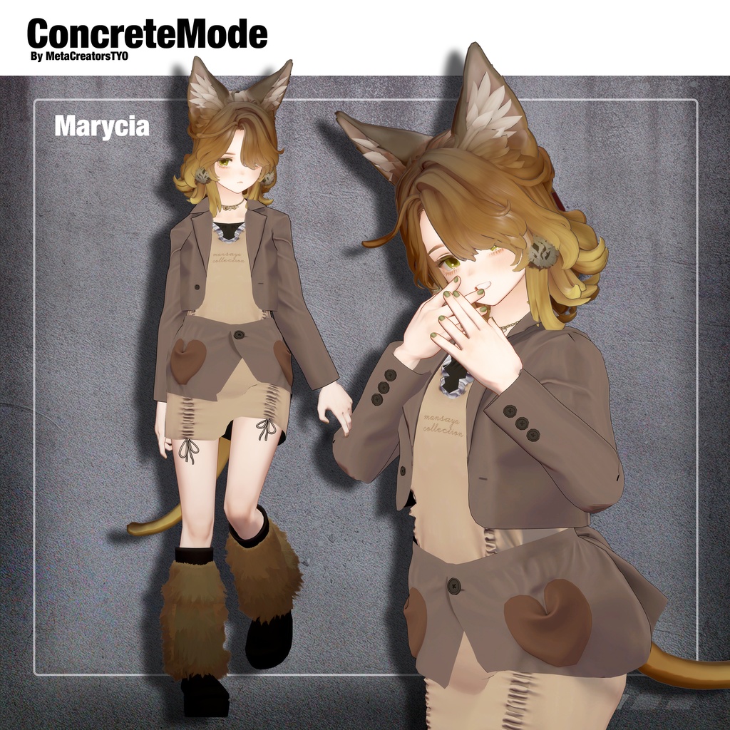 Concrete Mode - VRChat Women's Clothing / CP4