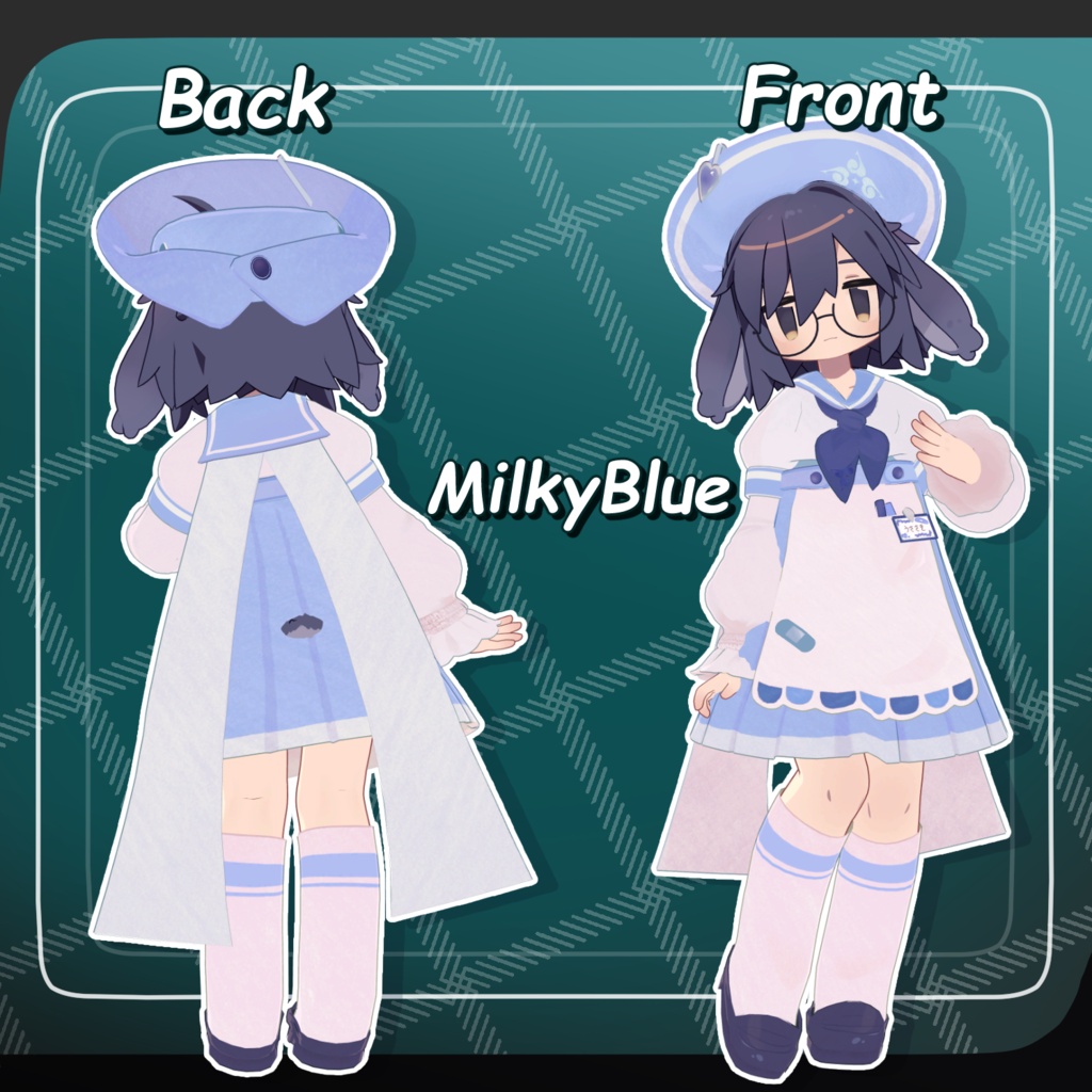 Sailor Nurse - VRChat Women's Clothing / CP19