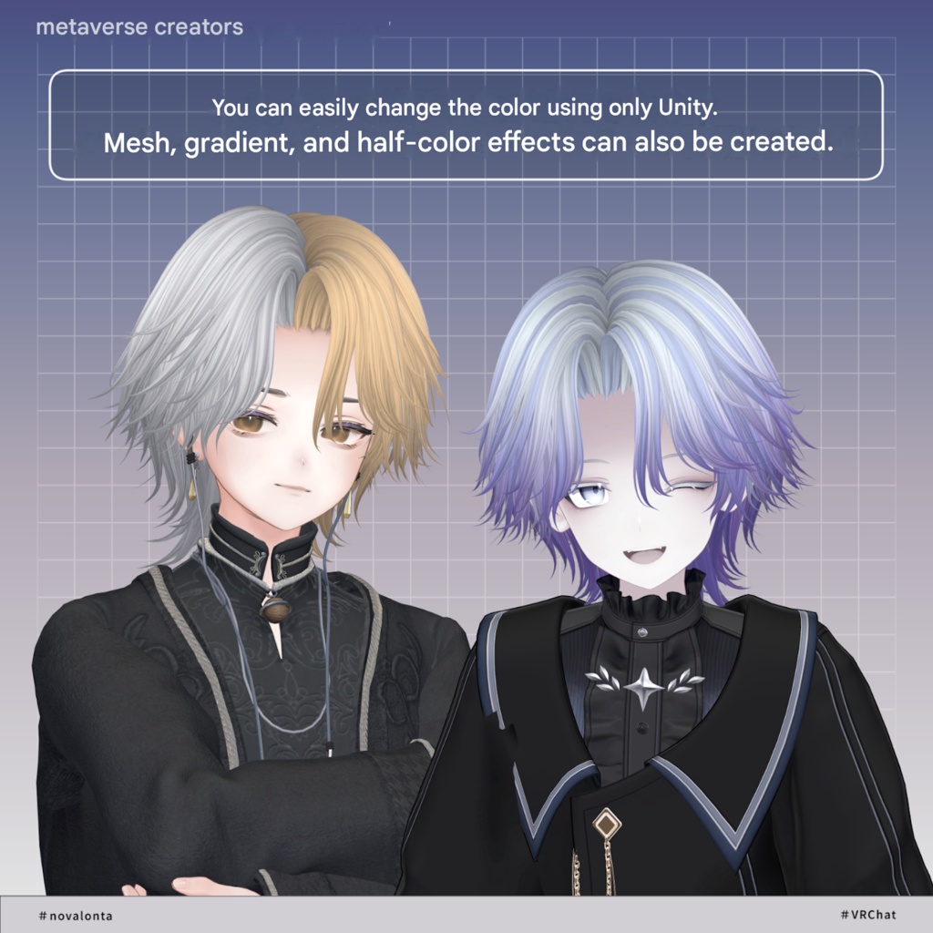 novalonta - VRChat Hair / CP18