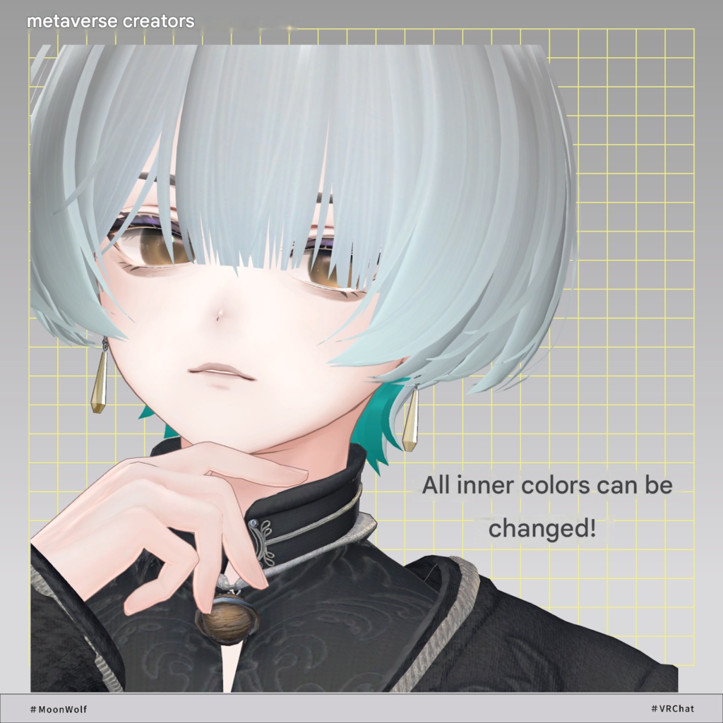 MoonWolf - VRChat Hair / CP56