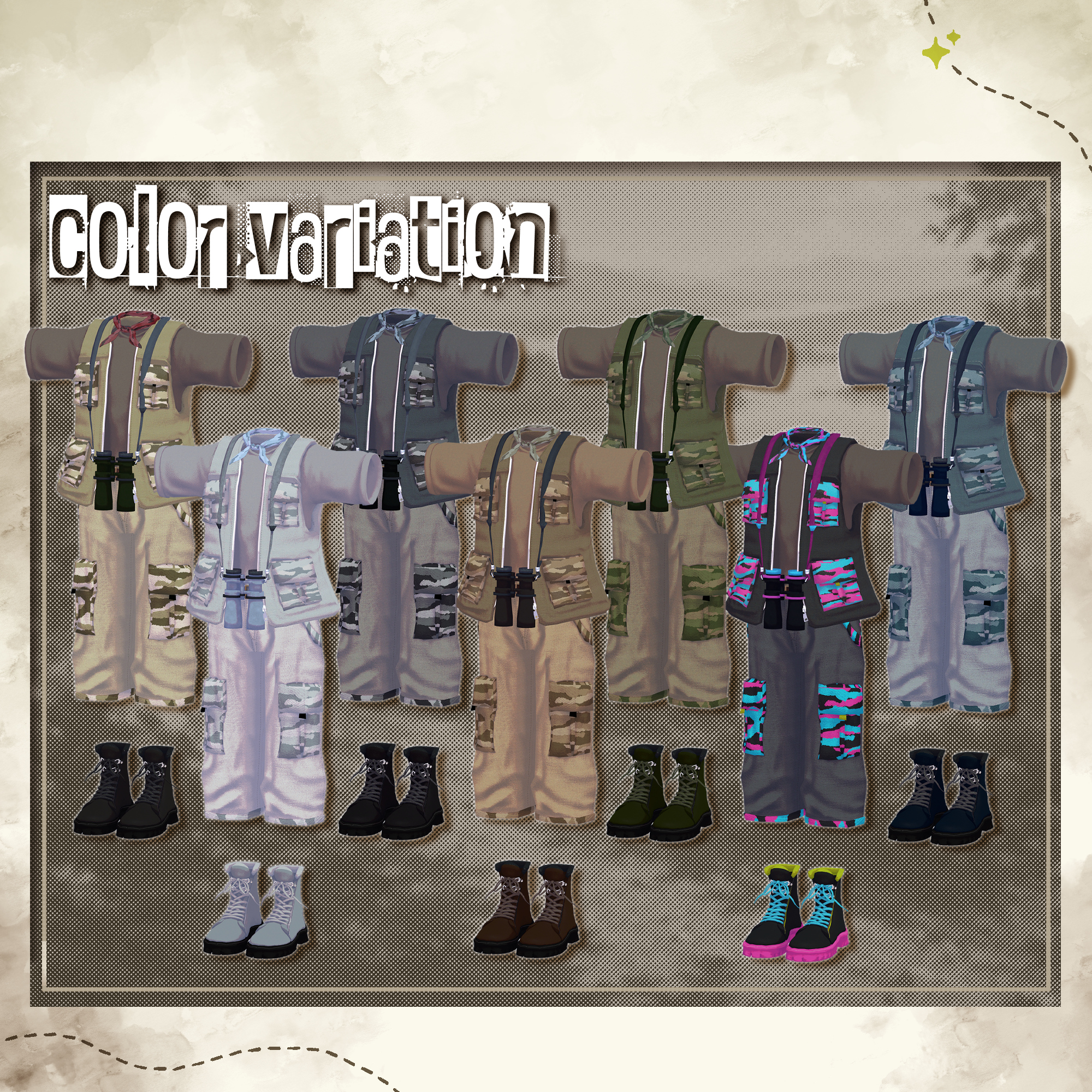 Pathfinder Rover - VRChat Men's Clothing / CP46 - MetaCreatorsTYO EN ...