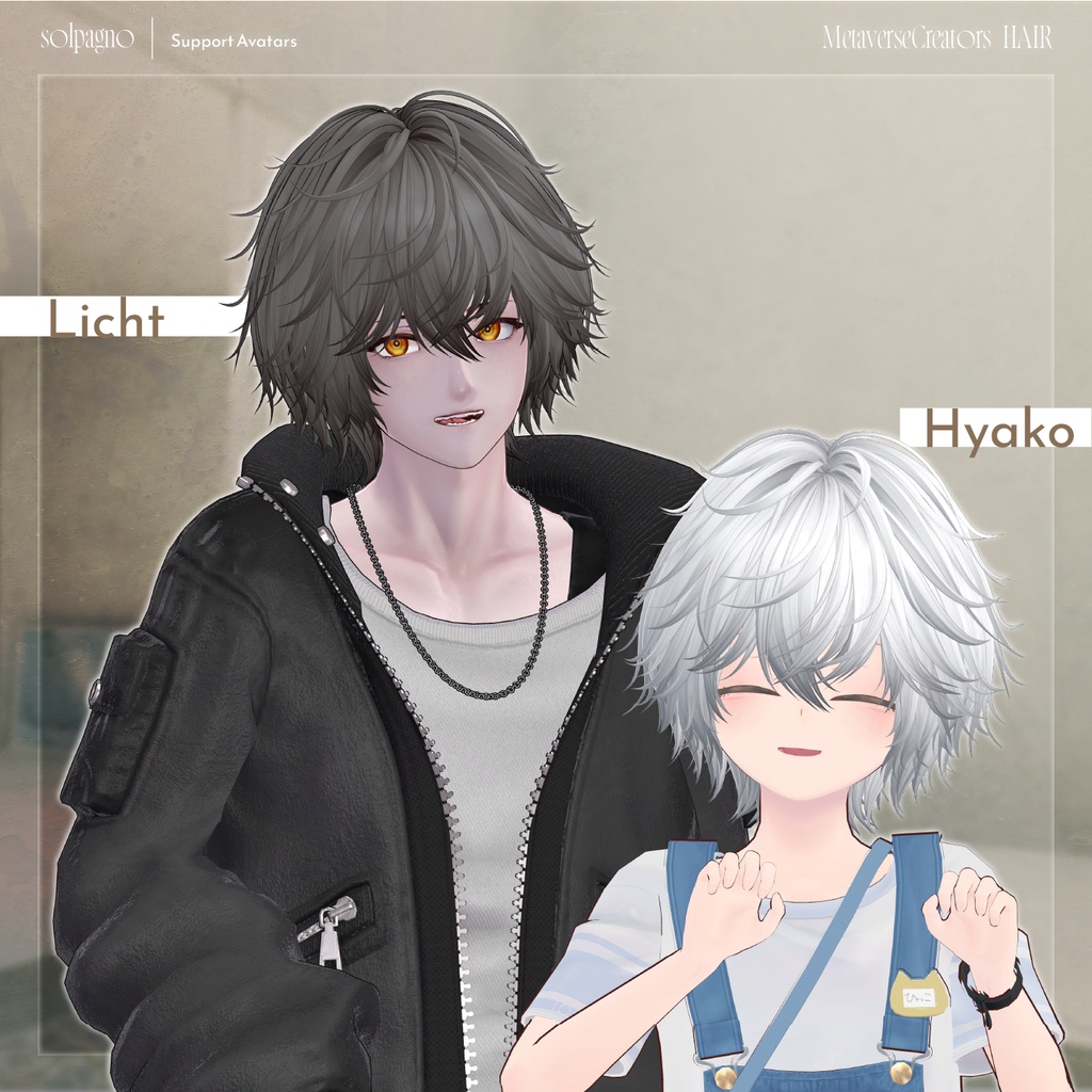 solpagno - VRChat Hair / CP18