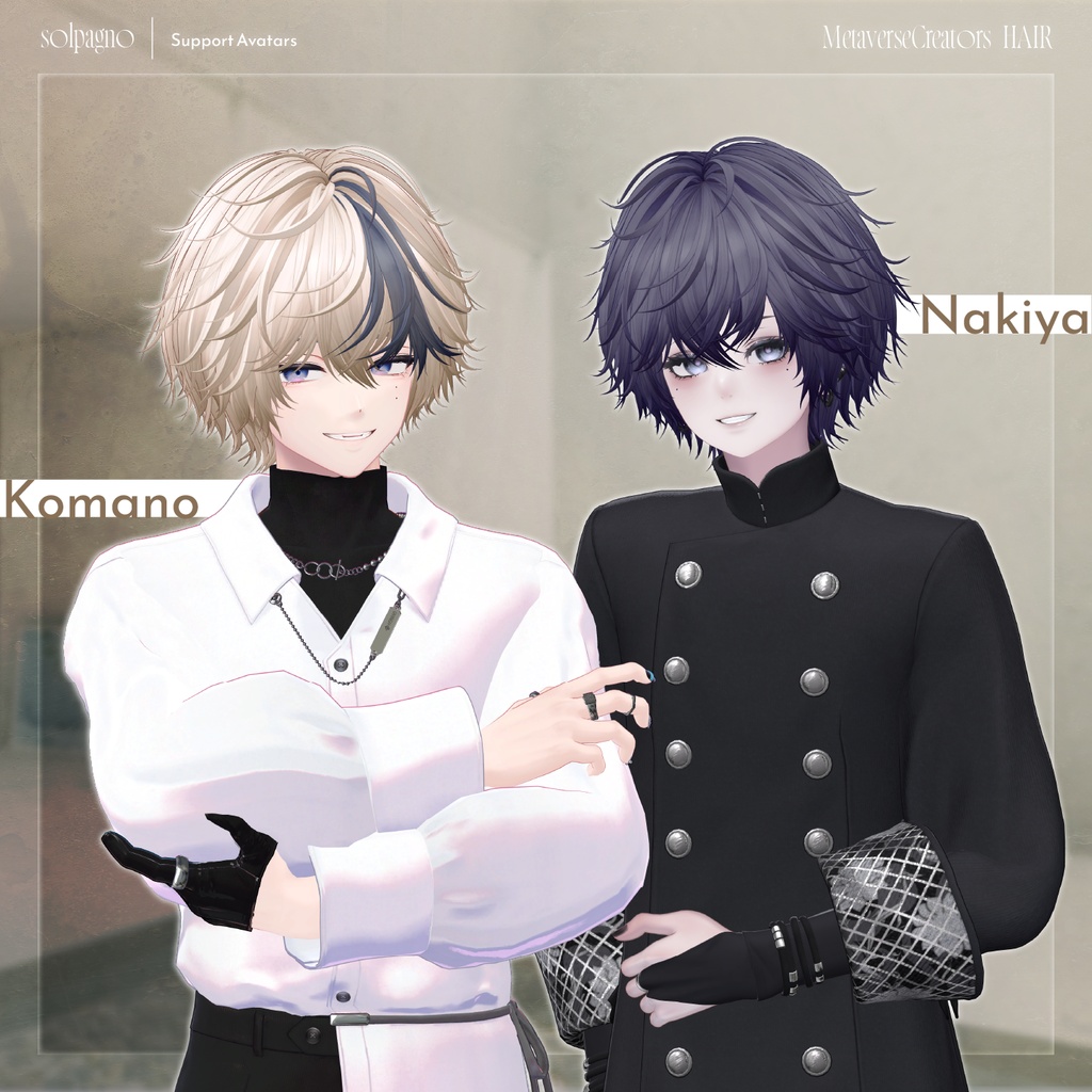 solpagno - VRChat Hair / CP18