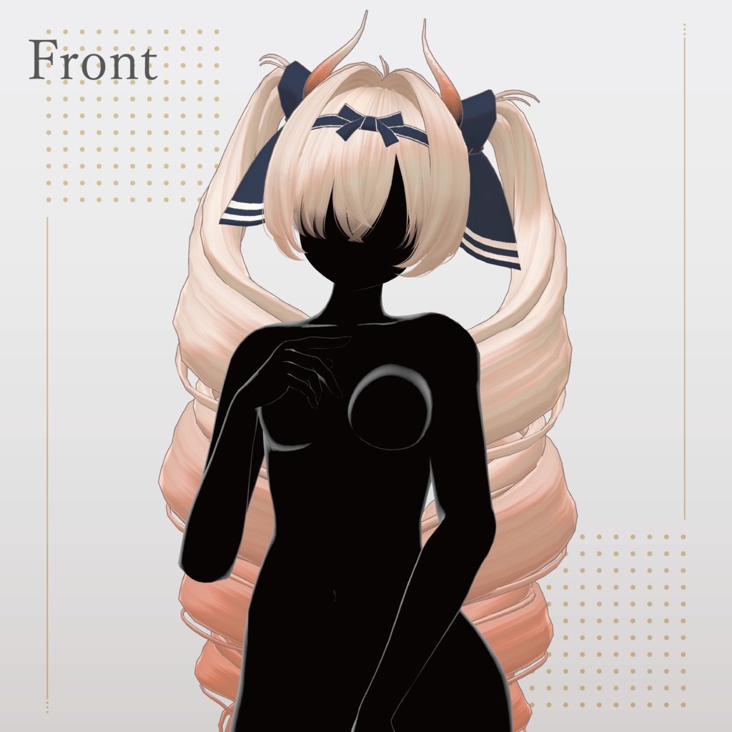 Velcaria Twin - VRChat Hair / CP50