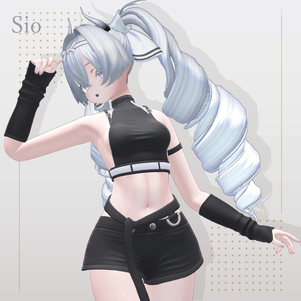 Velcaria Twin - VRChat Hair / CP50