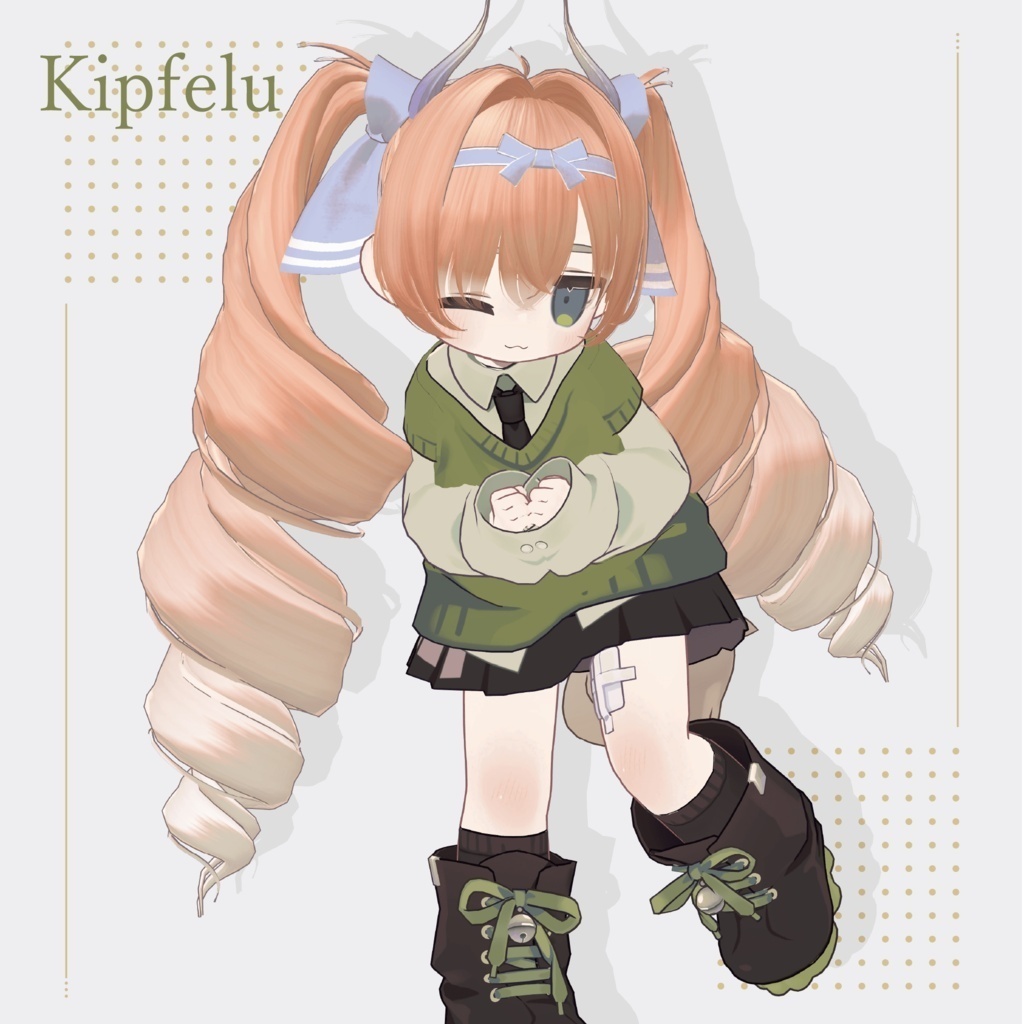 Velcaria Twin - VRChat Hair / CP50