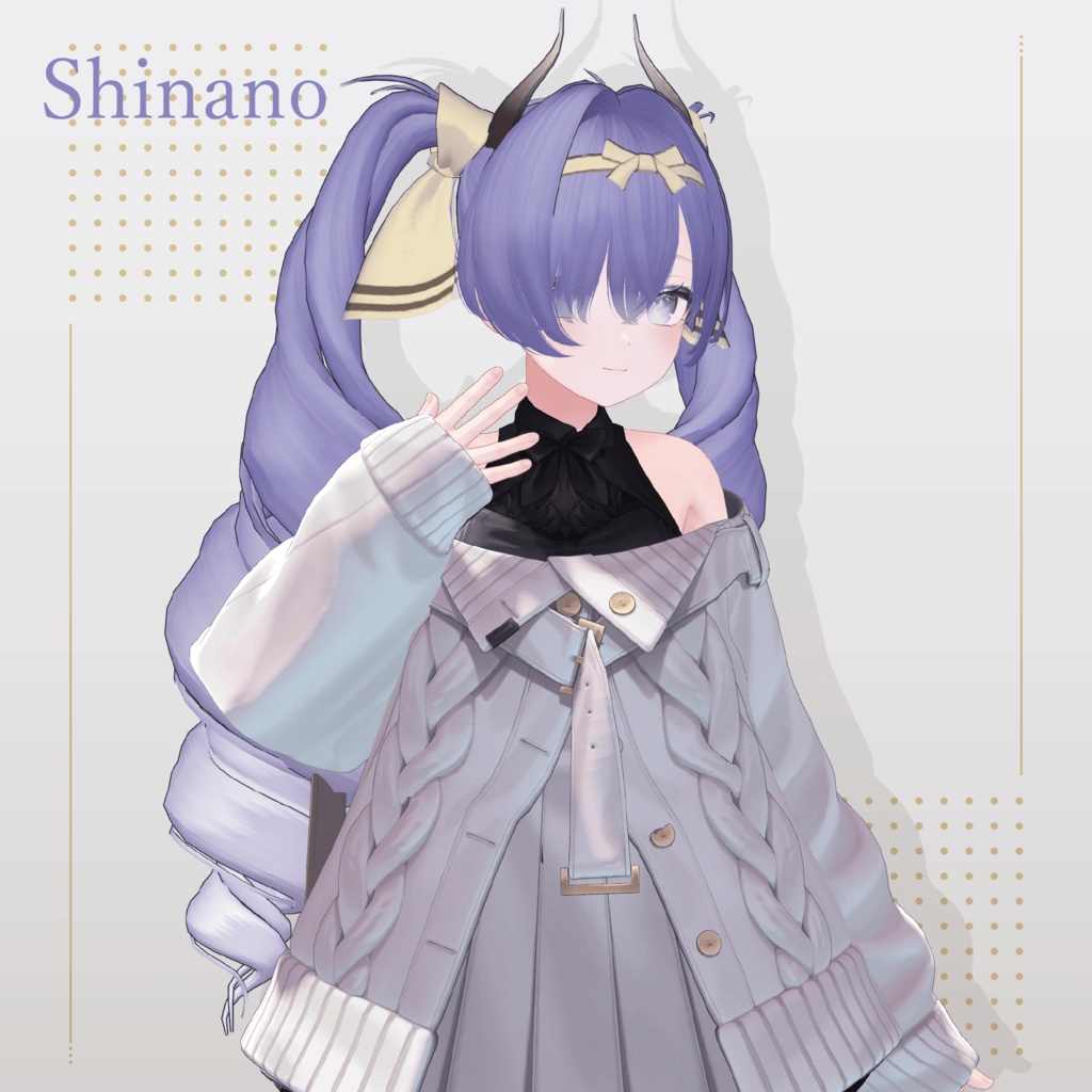 Velcaria Twin - VRChat Hair / CP50