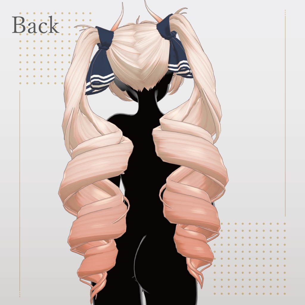 Velcaria Twin - VRChat Hair / CP50