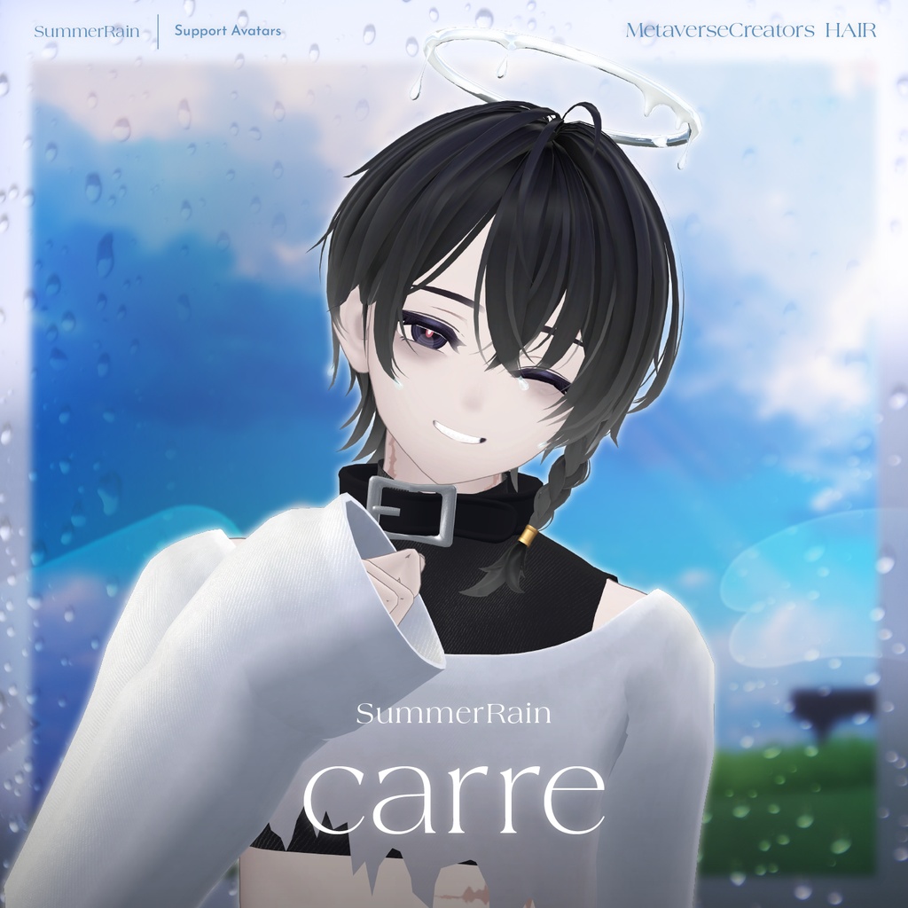 SummerRain - VRChat Hair / CP56