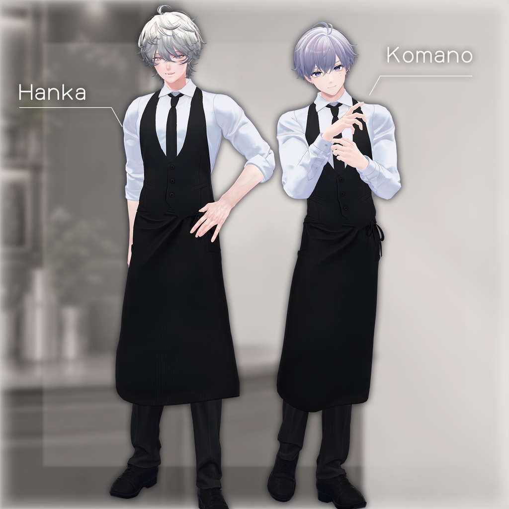 Counter Work Set - VRChat Men's Clothing / CP58