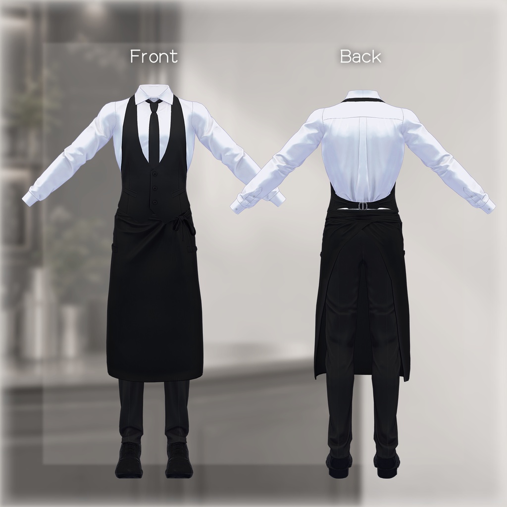 Counter Work Set - VRChat Men's Clothing / CP58