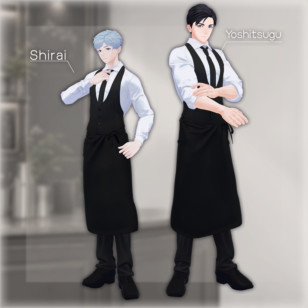 Counter Work Set - VRChat Men's Clothing / CP58