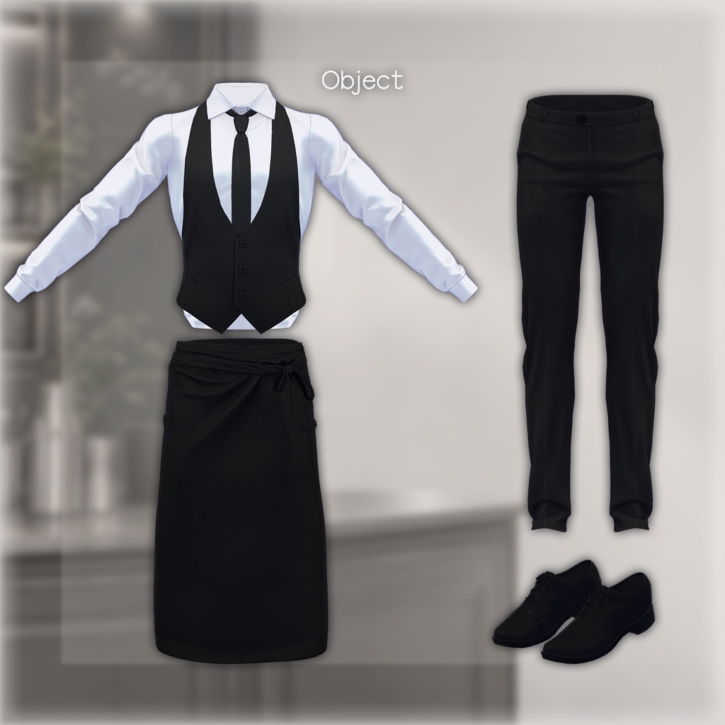 Counter Work Set - VRChat Men's Clothing / CP58