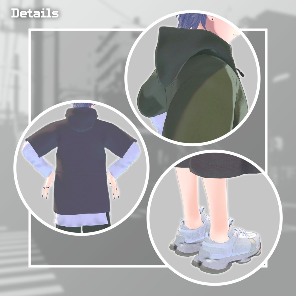 Urban Core - VRChat Men's Clothing / CP55