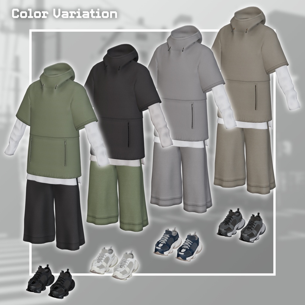 Urban Core - VRChat Men's Clothing / CP55