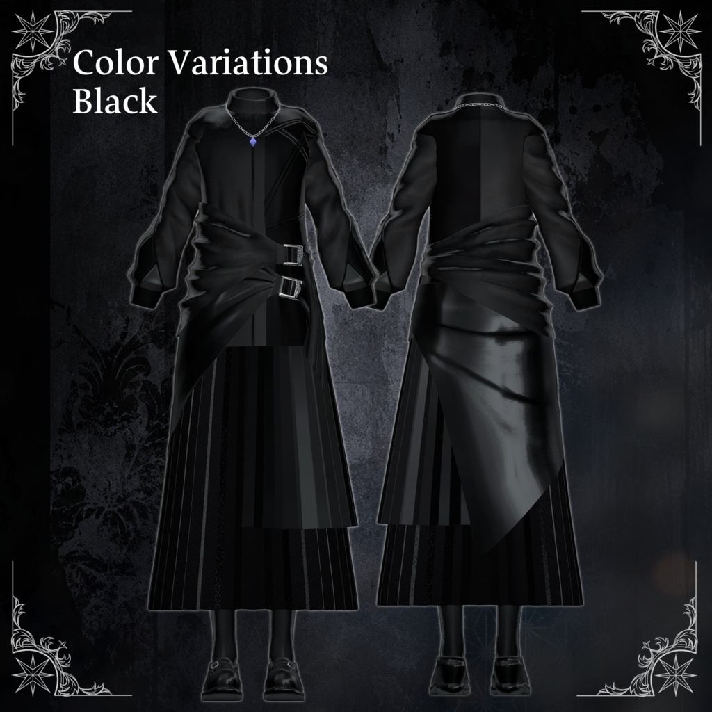 Lunar Eclipse Curtain Call - VRChat Men's Clothing / CP37