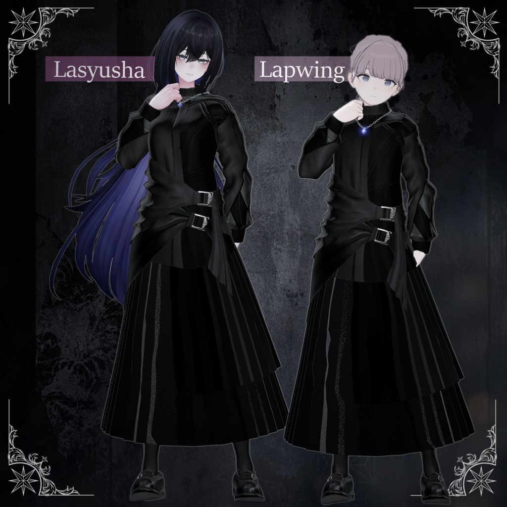 Lunar Eclipse Curtain Call - VRChat Men's Clothing / CP37