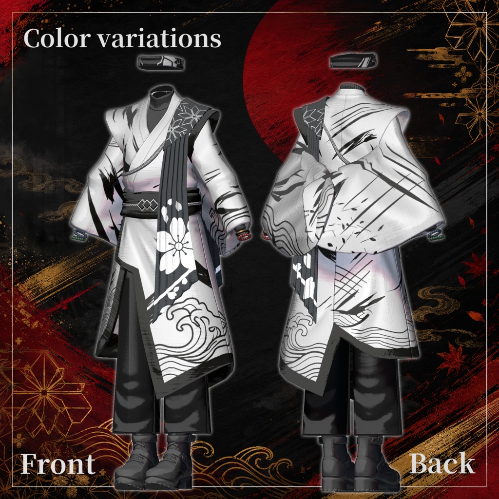 Rinpu Attire - VRChat Men's Clothing / CP42