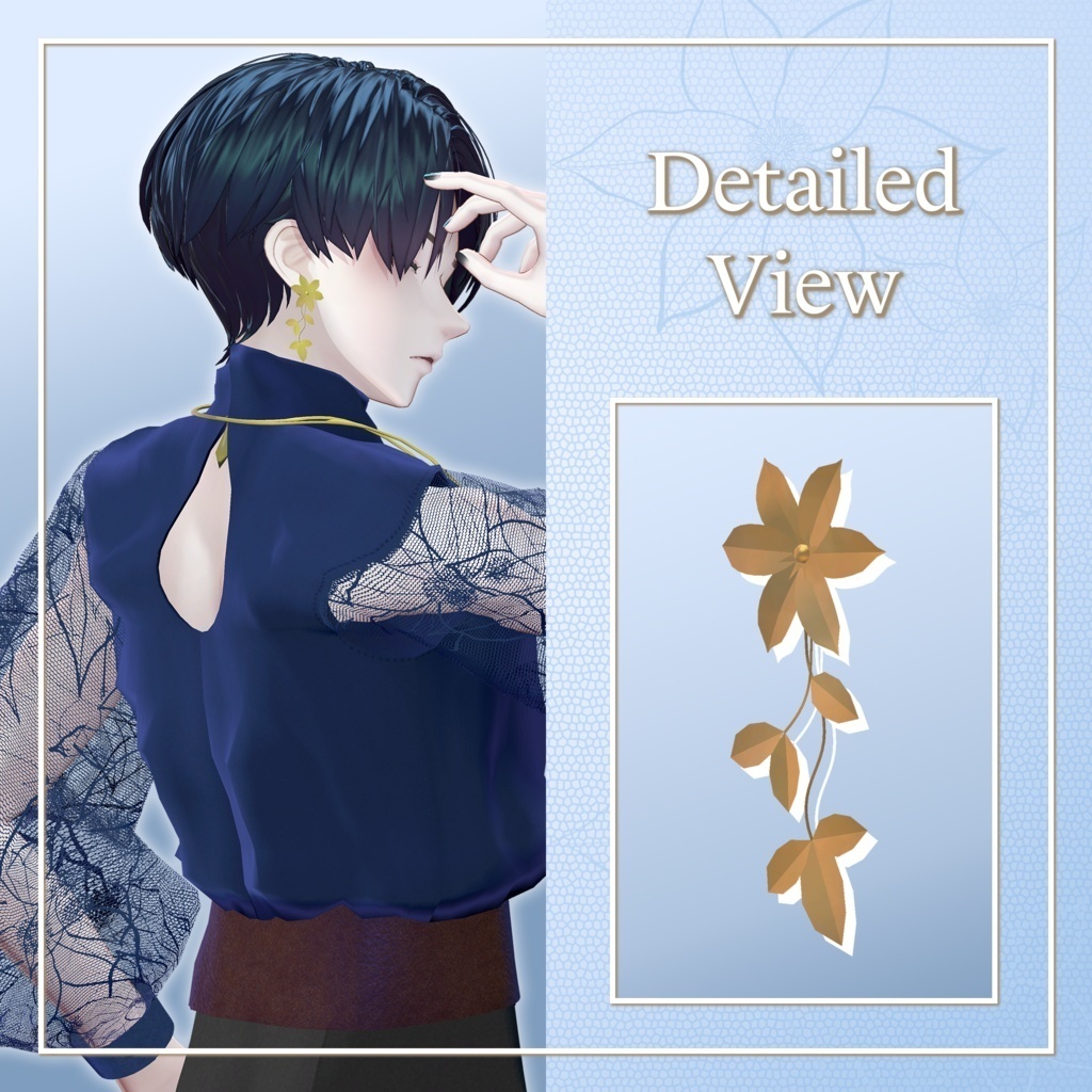 NobleClematisStyle - VRChat Men's Clothing / CP39