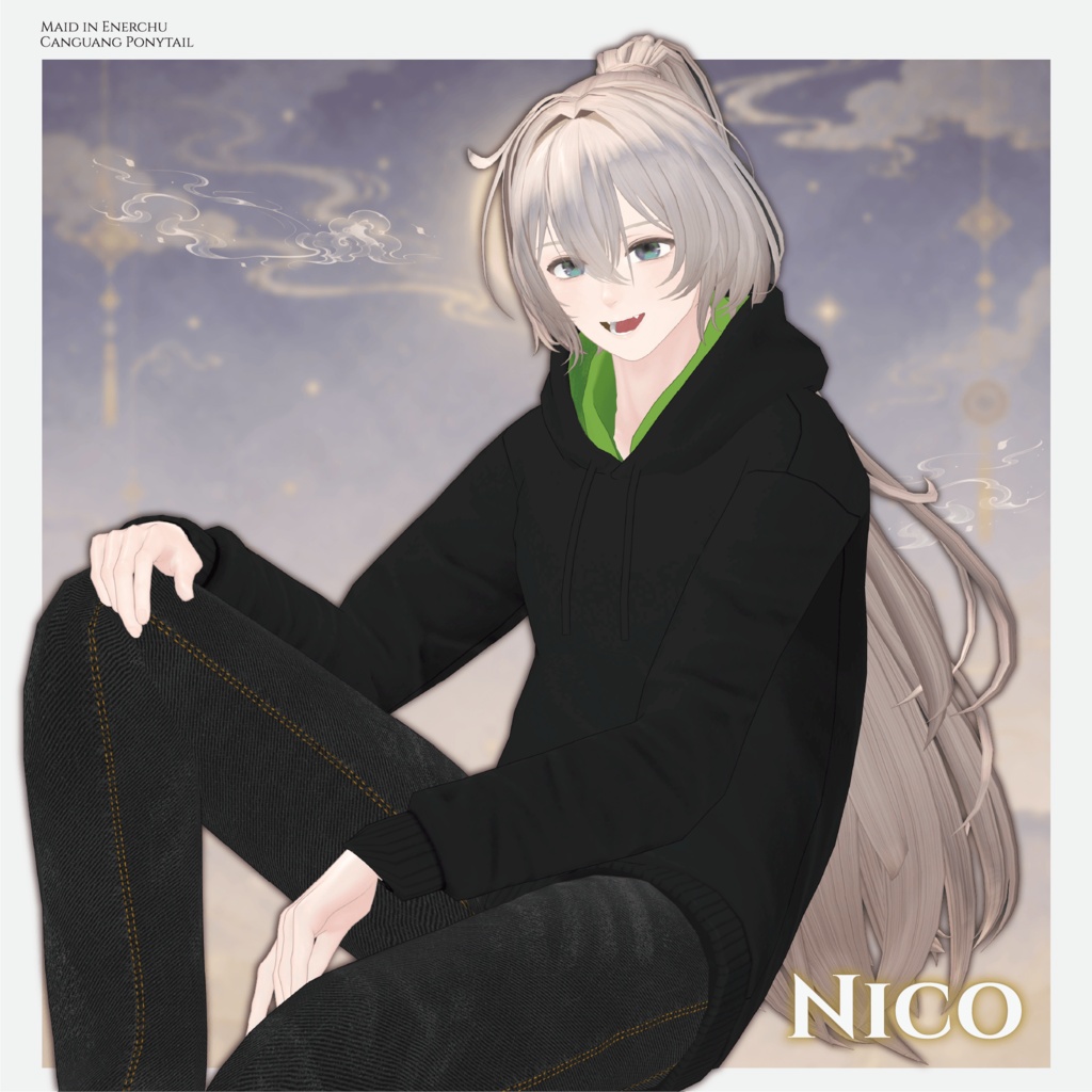 Canguang Ponytail - VRChat Hair / CP57