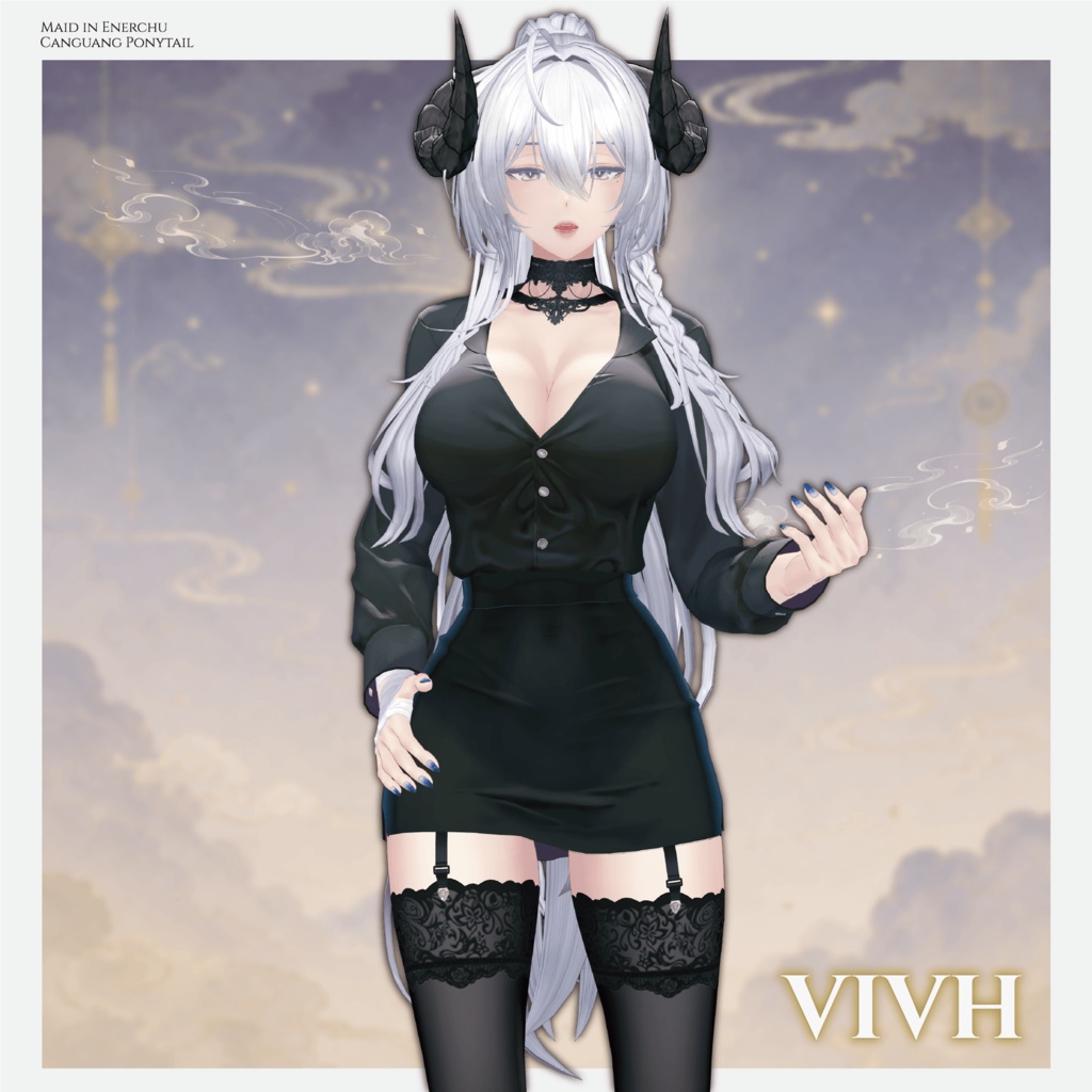 Canguang Ponytail - VRChat Hair / CP57
