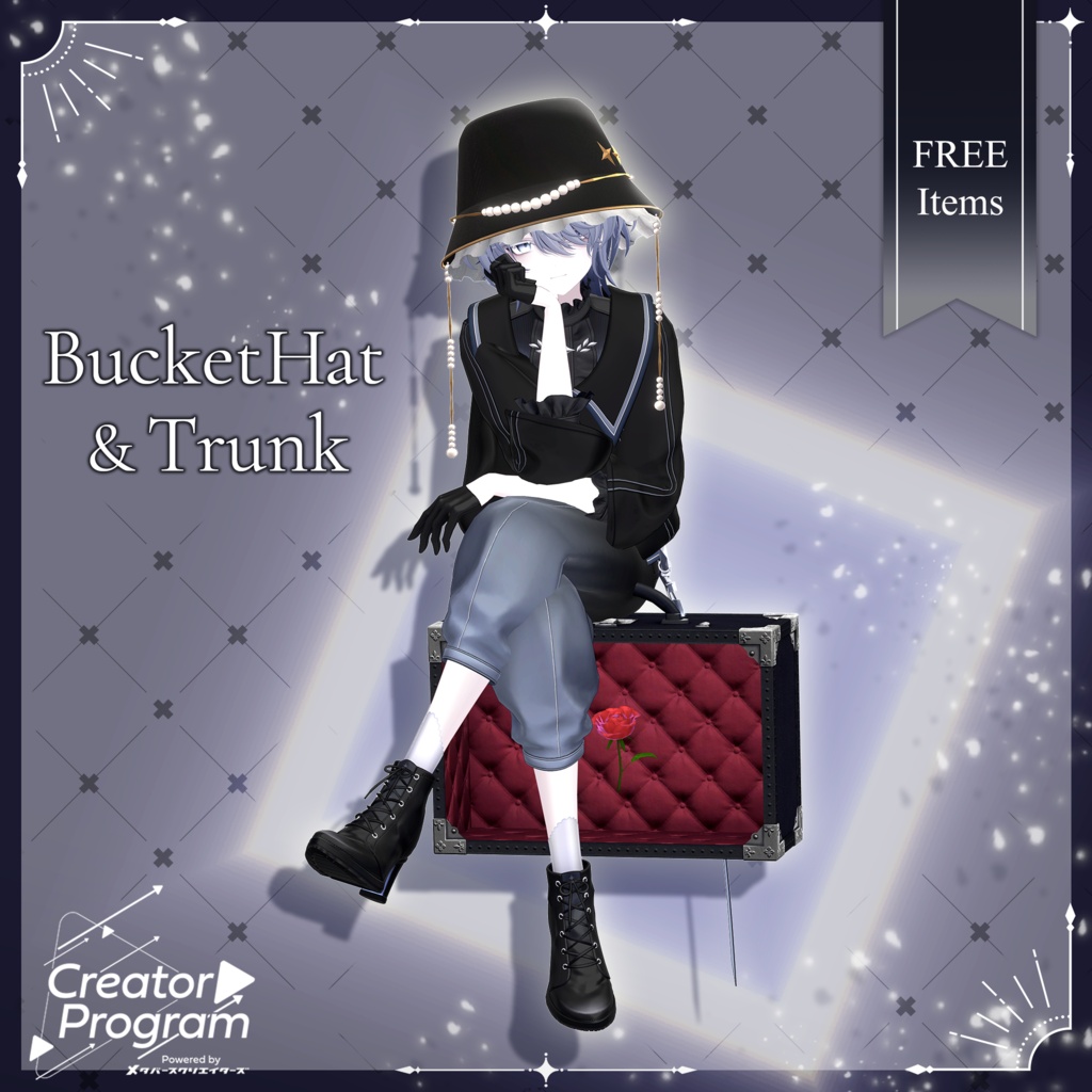 ✨Free✨BucketHat&Trunk  / CP47