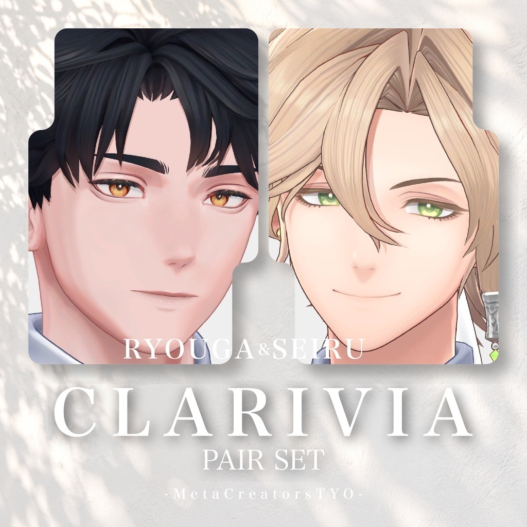 Clarivia Avatar Set (2 Avatars) Seiru & Ryouga