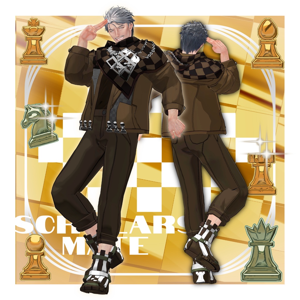 Scholars Mate - VRChat Men's Clothing / CP2