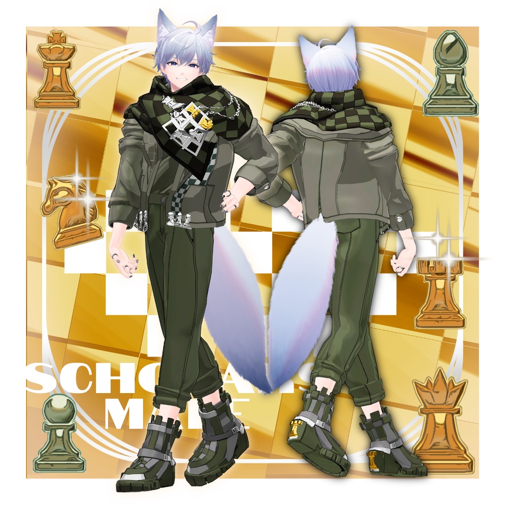 Scholars Mate - VRChat Men's Clothing / CP2