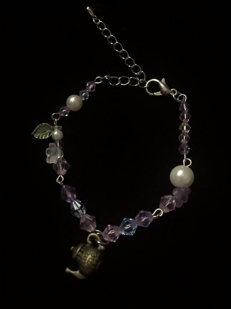 ラベンダーティーのお茶会 ブレスレット Yumenonakadake Booth