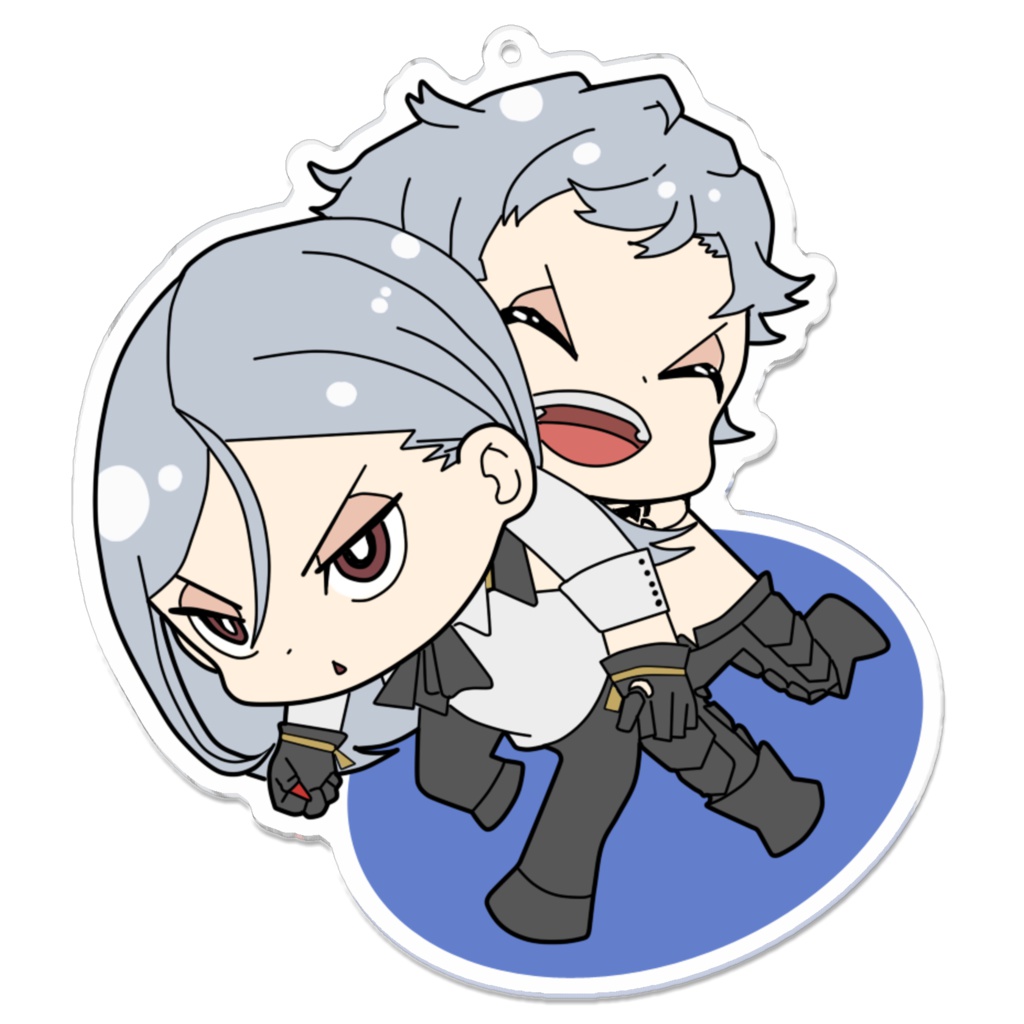 ハグユーアクリルキーホルダー