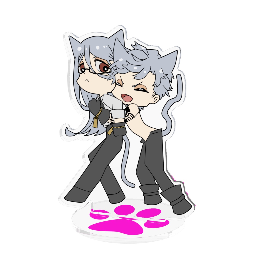 アダムとイヴにゃんころスタンド