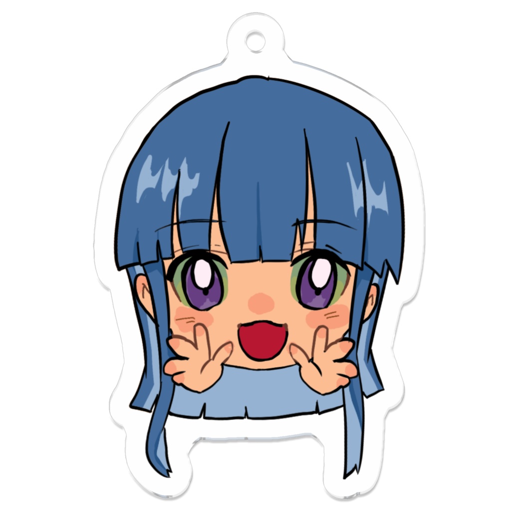 じゃんけんキーホルダー　梨花