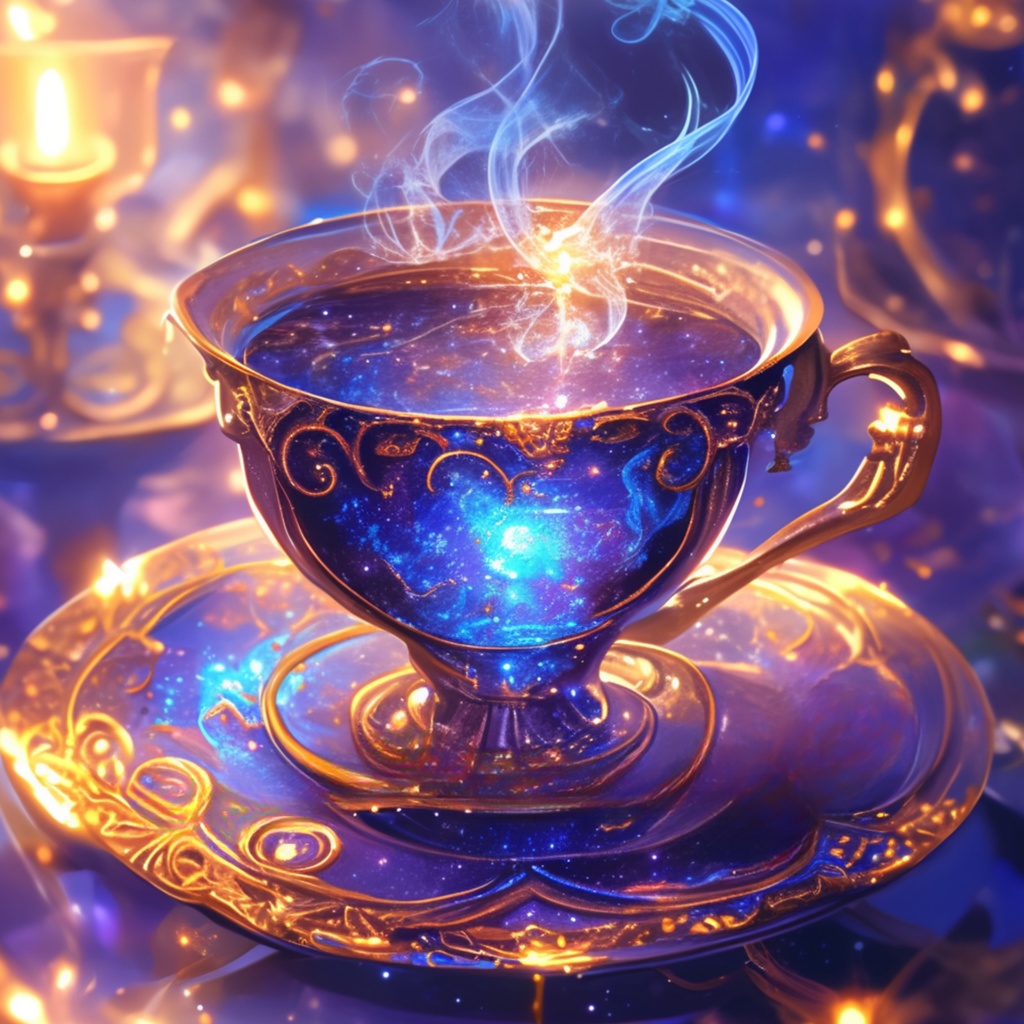 星空を宿す魔法のティーカップ