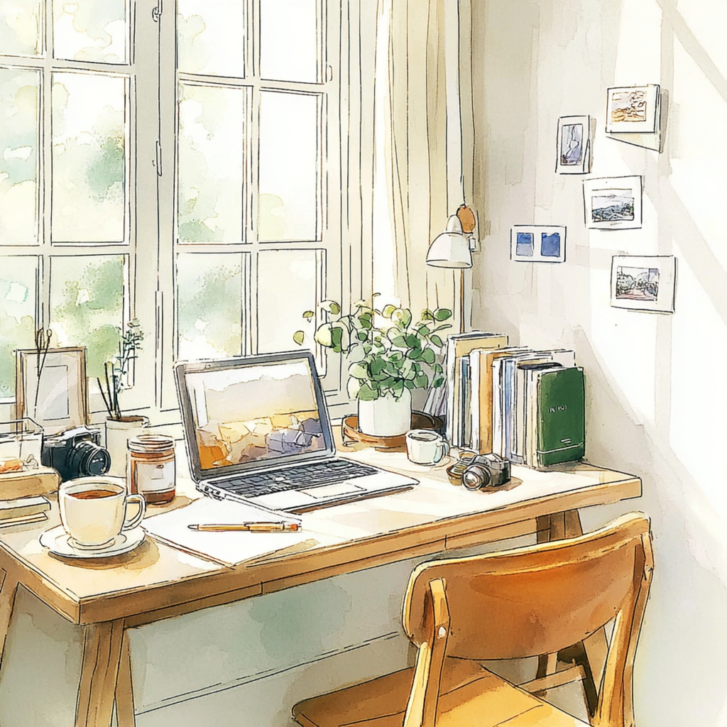 木漏れ日のアトリエ、柔らかな創作の時間