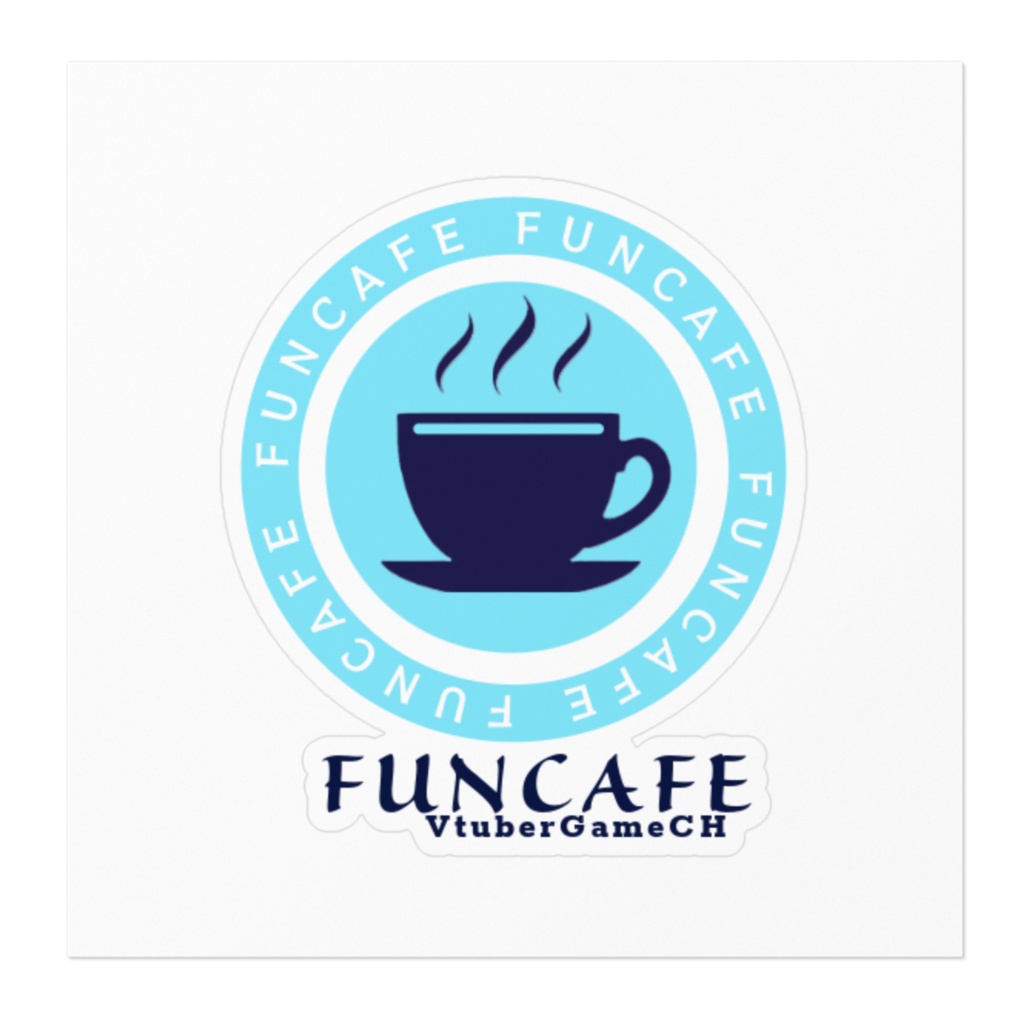 ミズキ渾身のファンカフェロゴステッカー