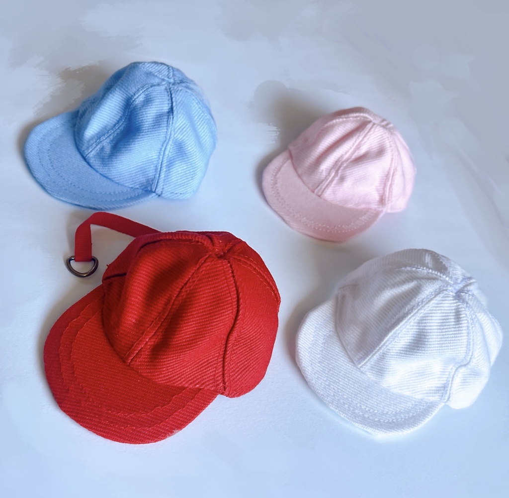 6パネルキャップ《10cmぬい用》