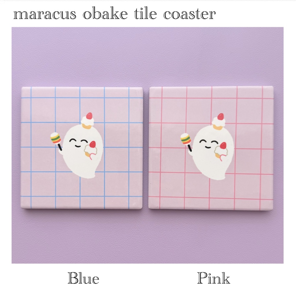 【非公式】marakasu obake tile coaster