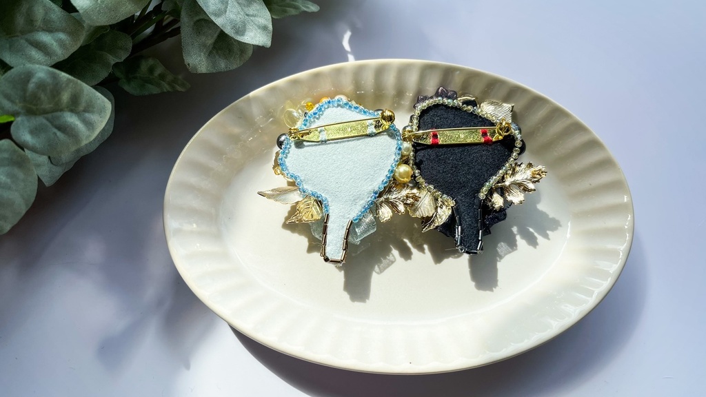 【ビーズ刺繡】ブーケ