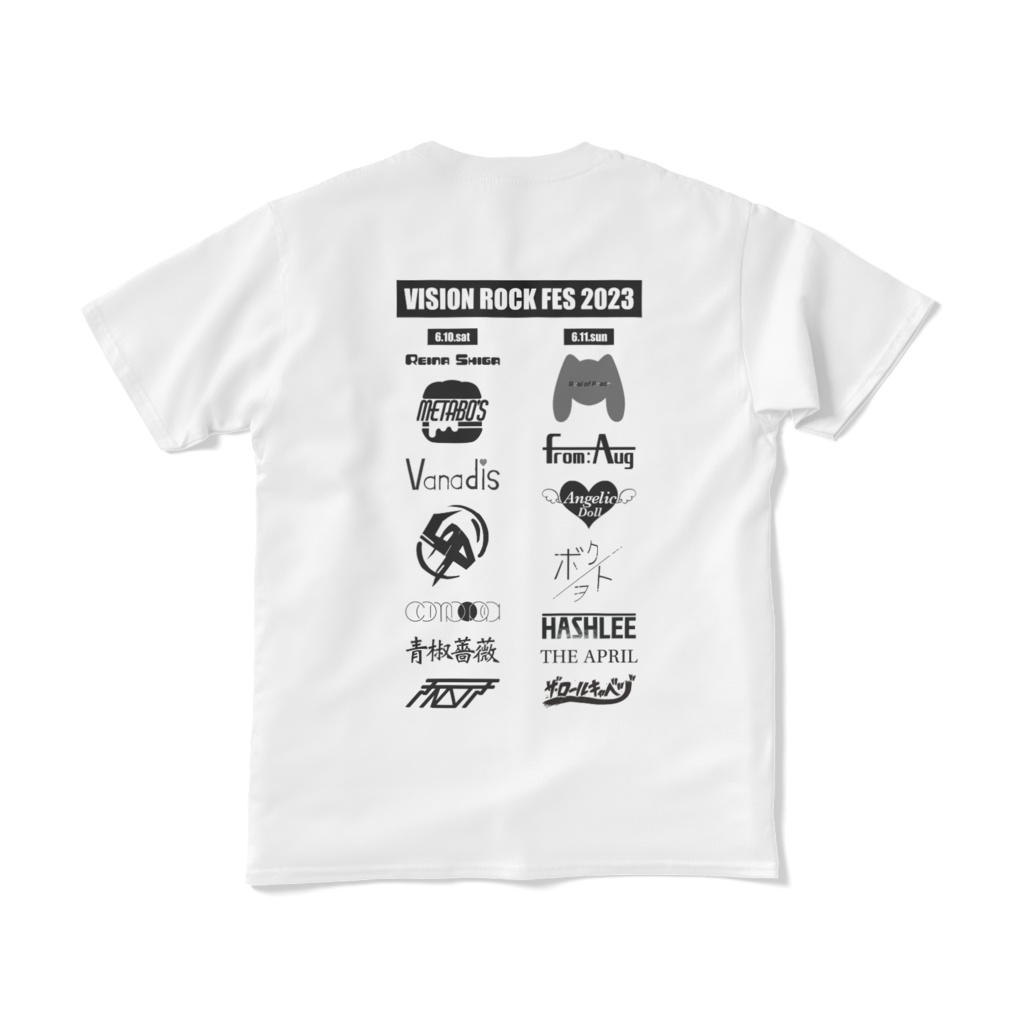 VRF2023 official LIVE T-shirt(短納期)