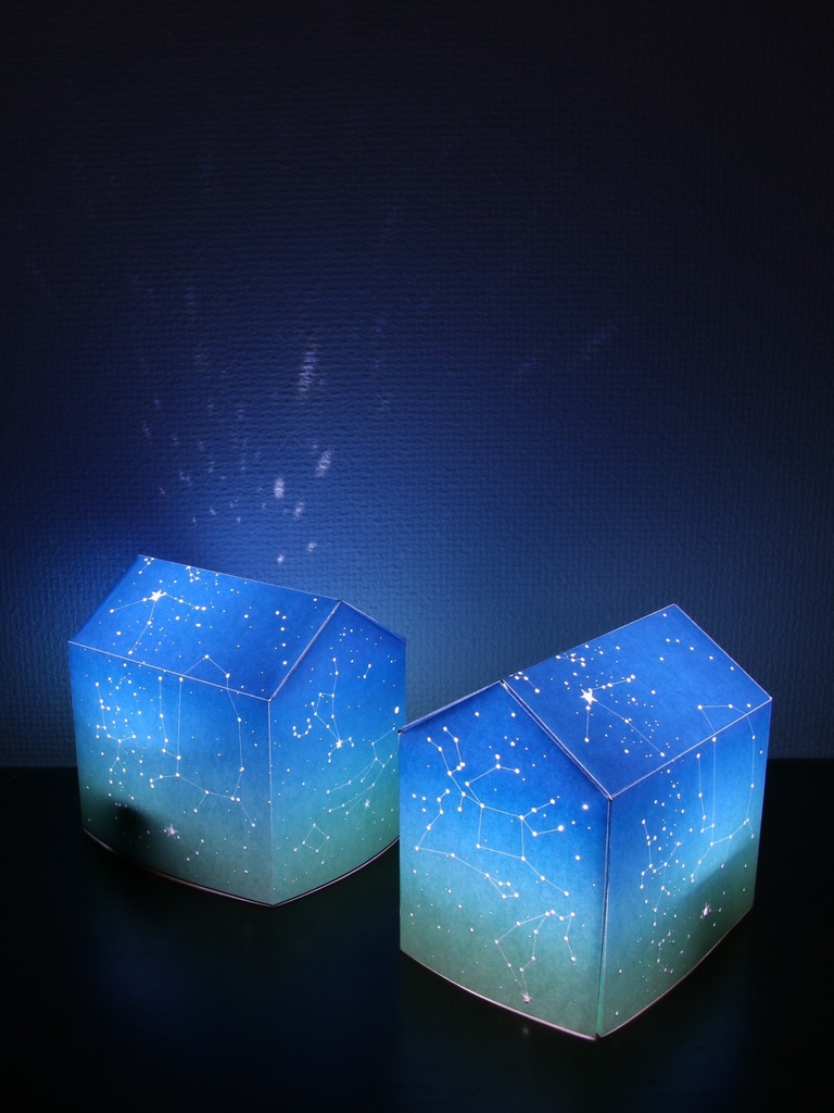 星つむぐ家のミニプラネタリウム