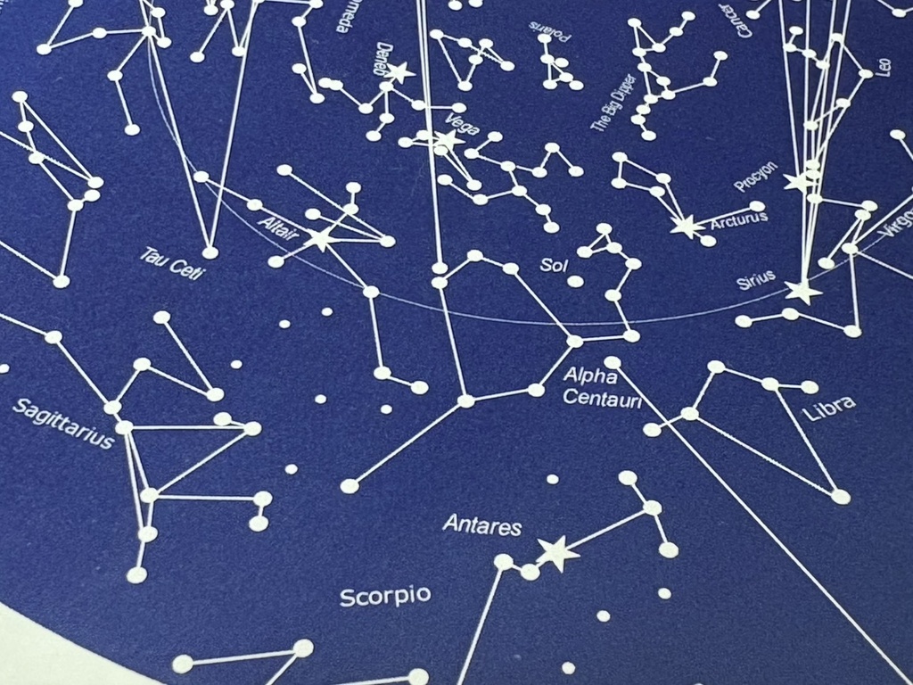 エリドから見た星空