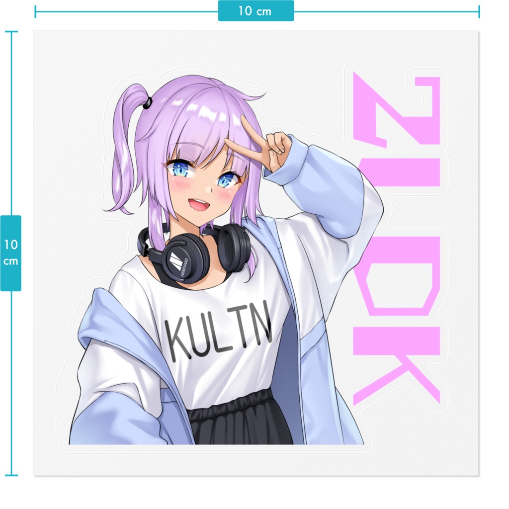 2LDK sticker ver.K