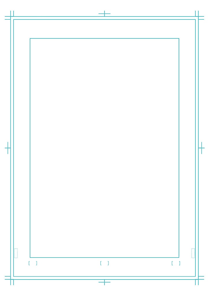 Procreate用漫画原稿用紙