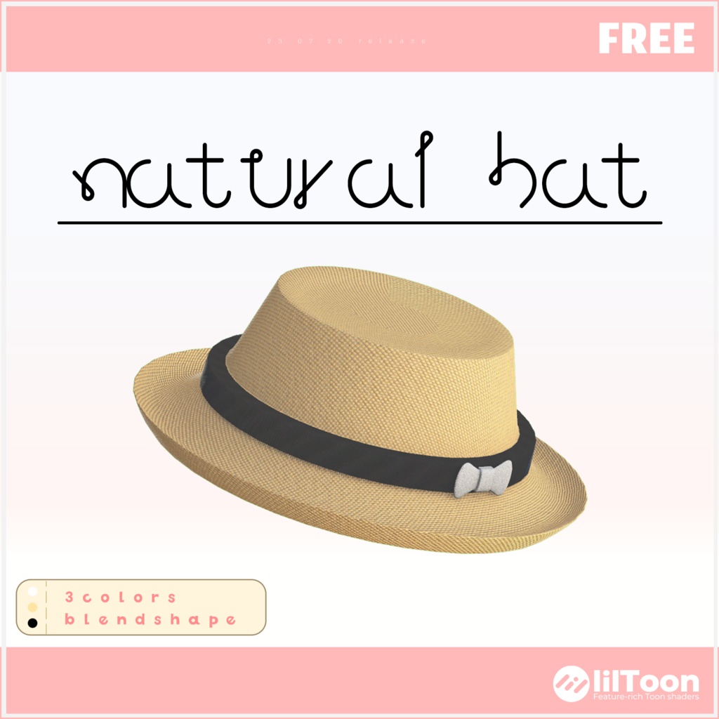 【Free】Natural Hat